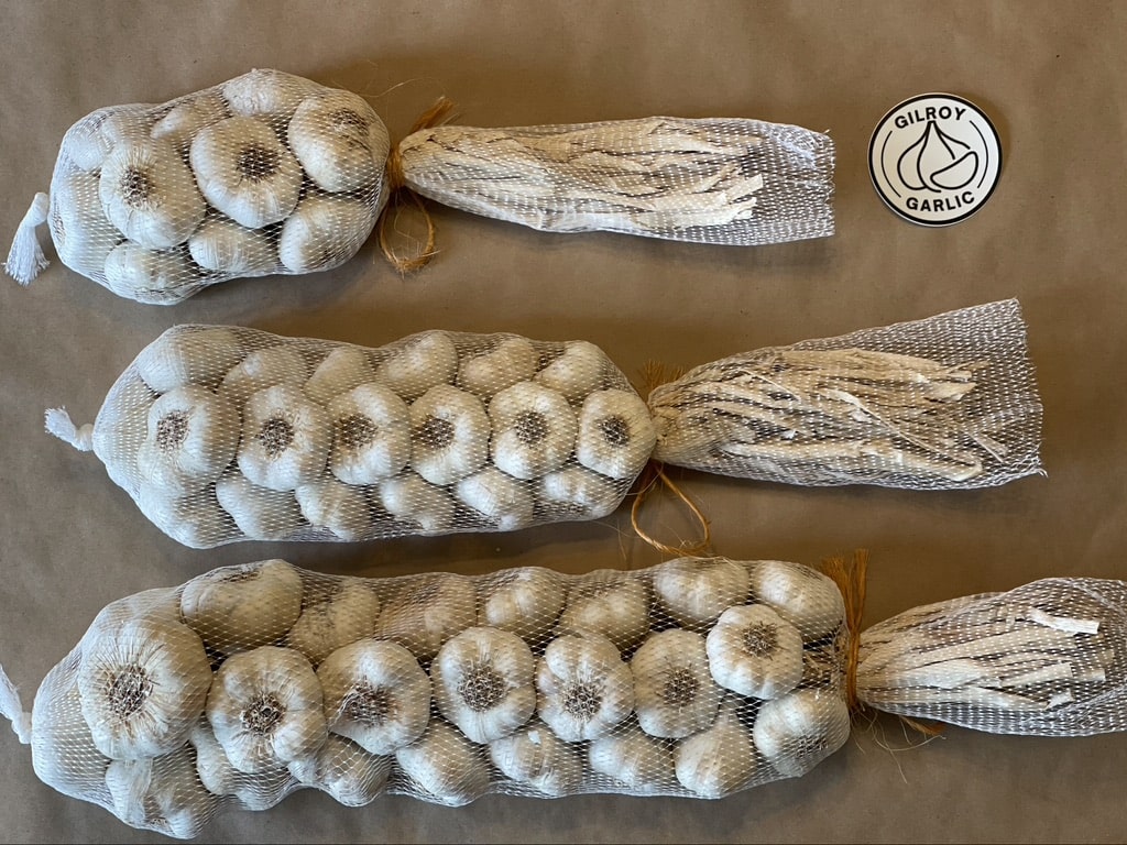 Gilroy Garlic Braids of Fresh Garlic